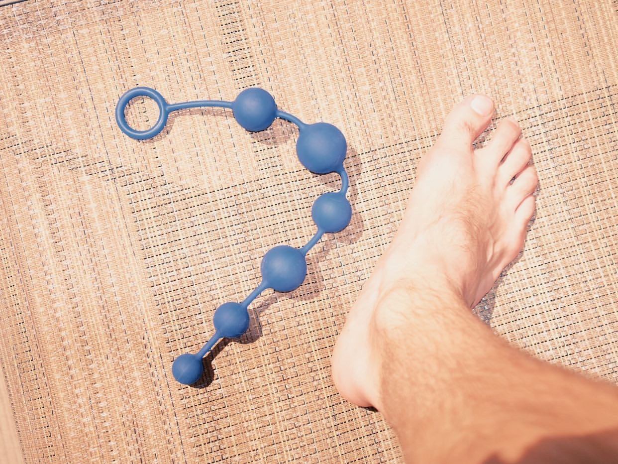 Blush Performance 16 Inch Silicone Anal Beads - Image 3