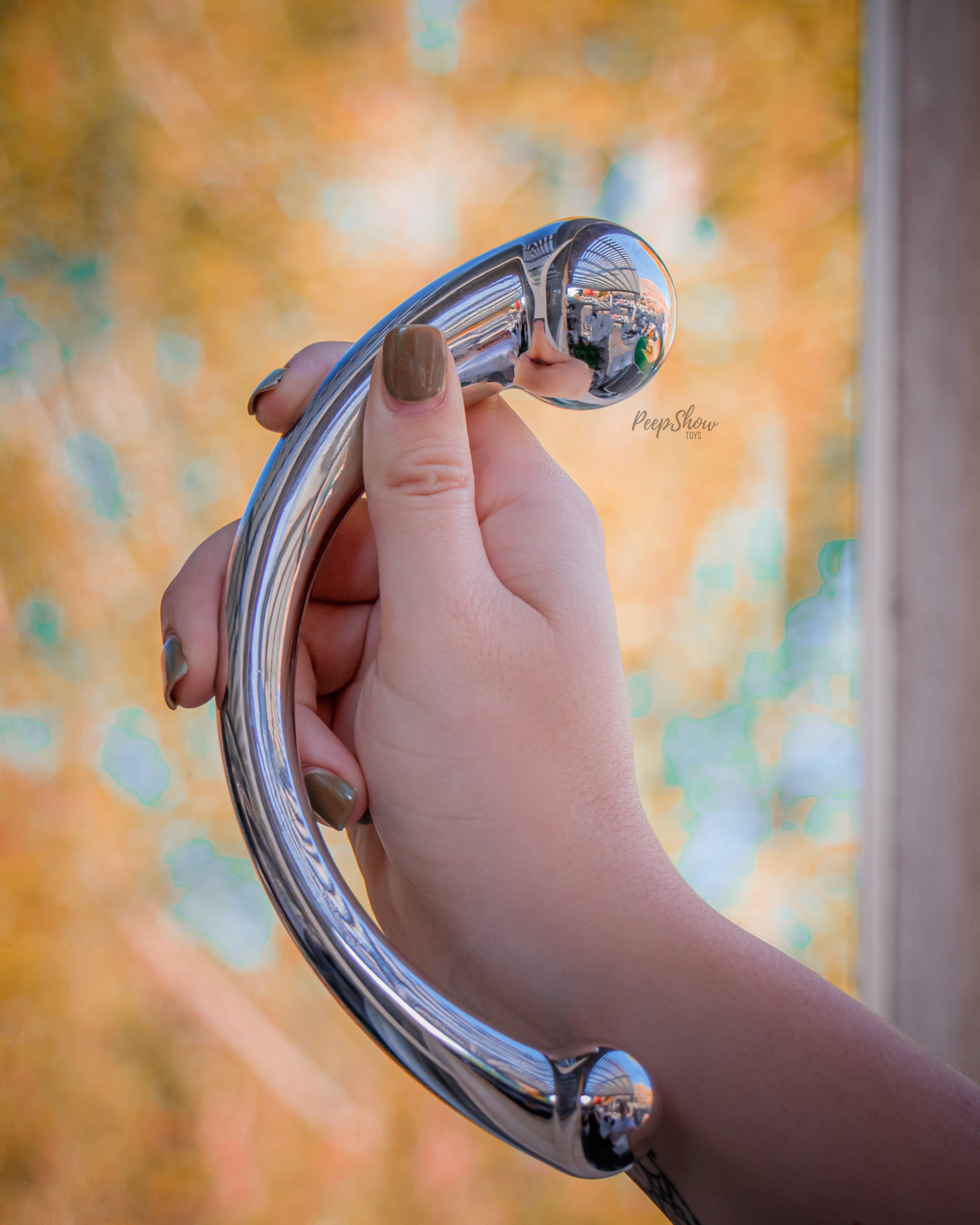 Njoy Pure Wand Double Ended Steel Dildo - Image 3