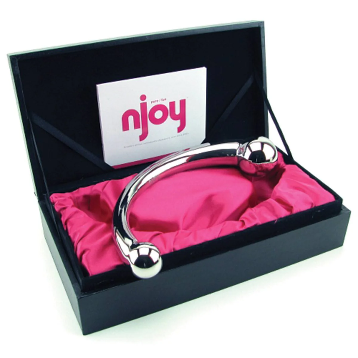 Njoy Pure Wand Double Ended Steel Dildo - Image 5