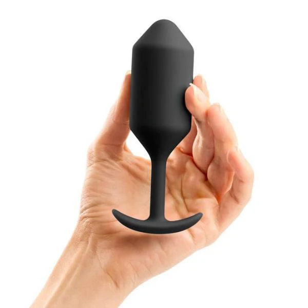 b-Vibe Snug Plug Weighted Silicone Butt Plugs - 7 Sizes - Image 10