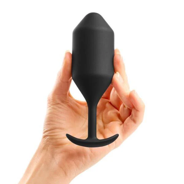 b-Vibe Snug Plug Weighted Silicone Butt Plugs - 7 Sizes - Image 11