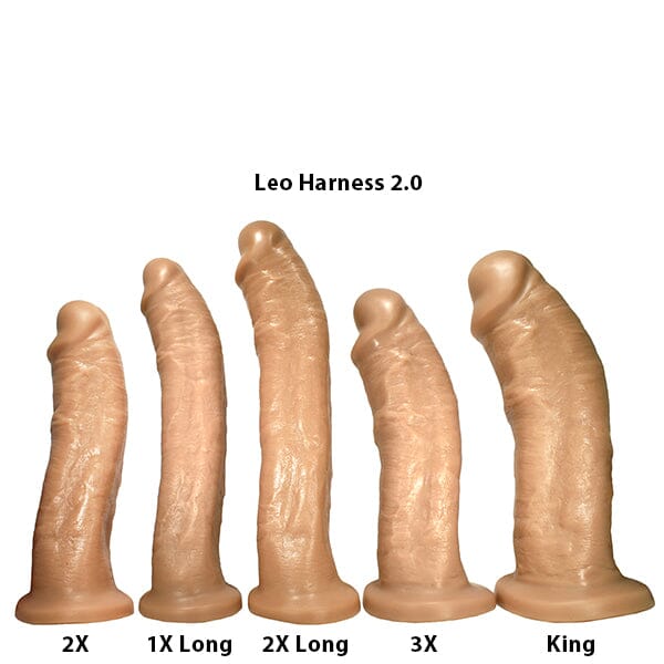 SquarePegToys® Leo Harness SuperSoft Silicone Dildo - Image 31