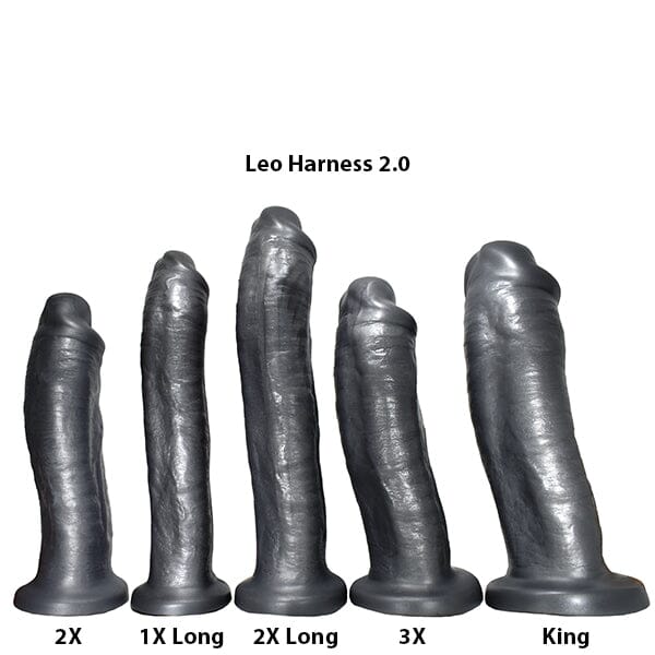 SquarePegToys® Leo Harness SuperSoft Silicone Dildo - Image 32