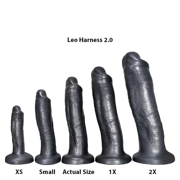 SquarePegToys® Leo Harness SuperSoft Silicone Dildo - Image 34