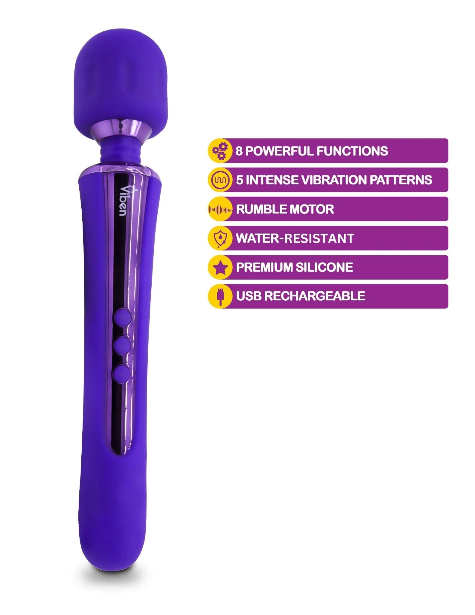 Viben Obsession Powerful Wand Massager - Image 5