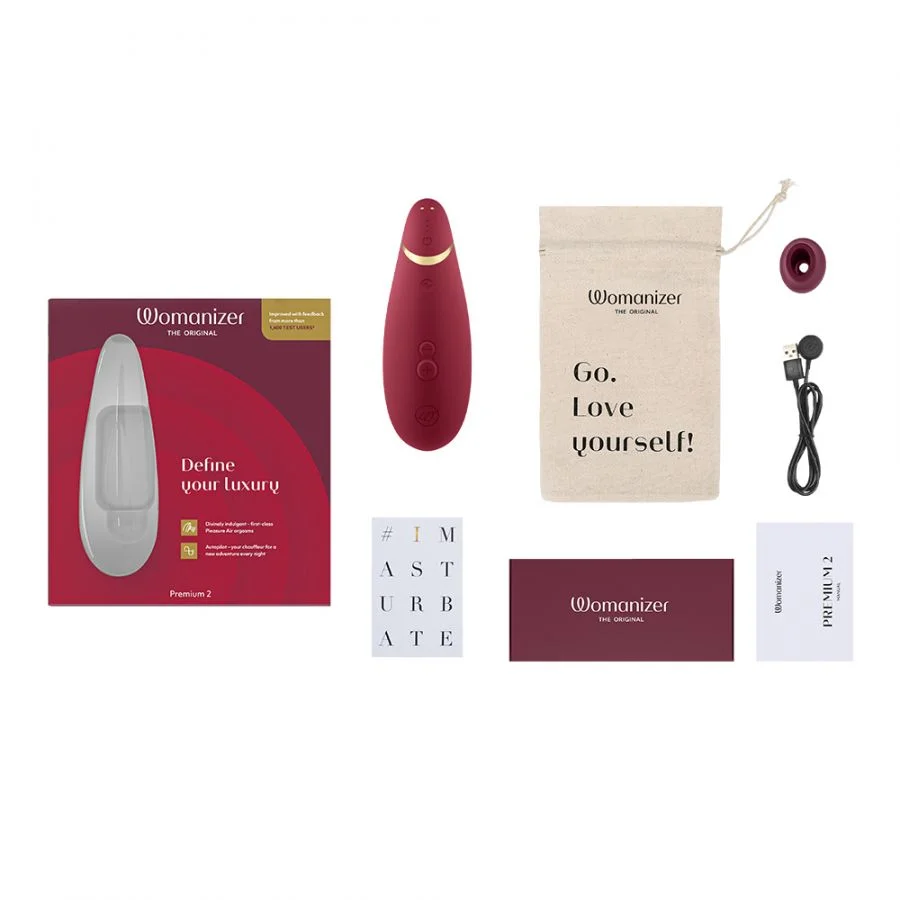 Womanizer Premium 2 - Clitoral Air Pleasure Stimulator - Image 4